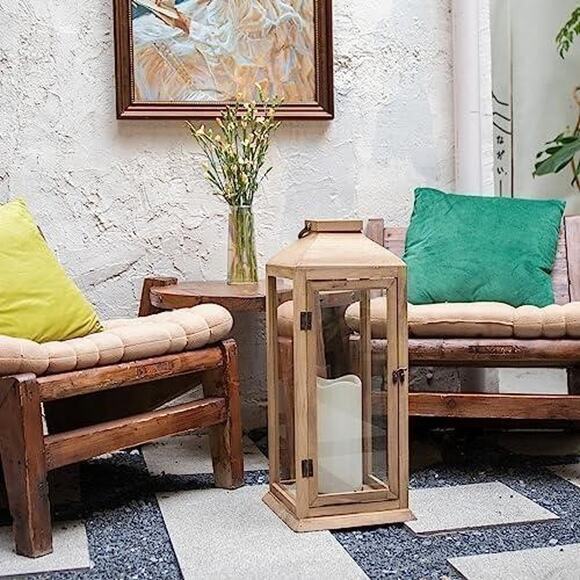 Bdor 2 Pack Lanterns Decorative - 27.5in New Zeala - Picture 5 of 6